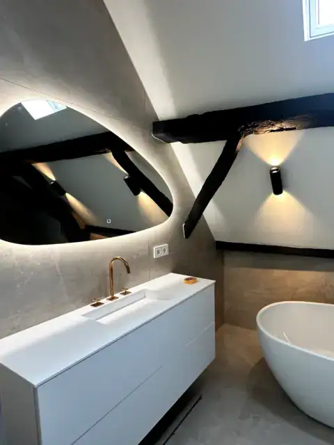 kitten wastafel en vloeren en wanden den bosch door kerkoerle kit techniek eindhoven